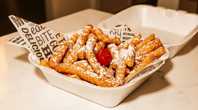 Funnel Cake Fries.