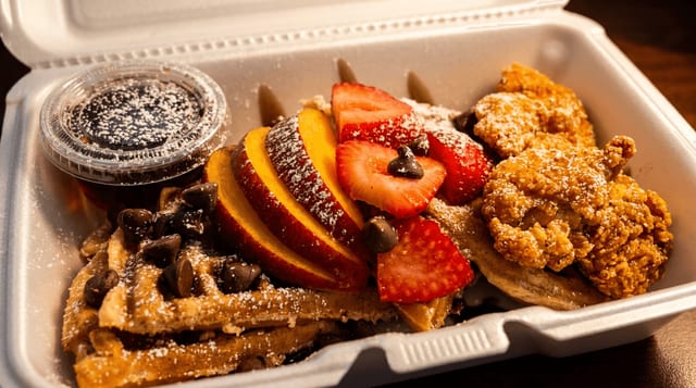 Chicken & Waffles.