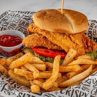 Fish Burger Combo