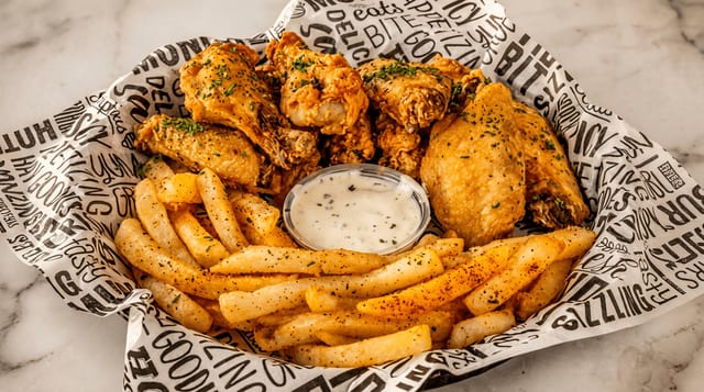 Wing Basket Combo (10).